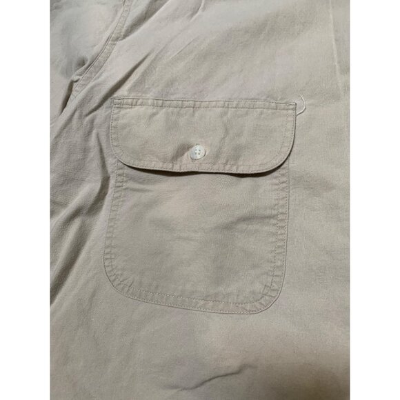 Woolrich Men’s L Stone Short Sleeve Cotton Button-up Shirt, 6248 Pockets - Picture 5 of 7